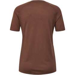 hummel hmlMT VANJA Fitnessshirt Damen 8040 - nutmeg XS
