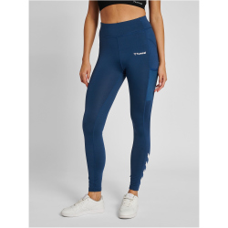 hummel hmlMT CHIPO Mid Waist Tights Damen 7954 - insignia blue XS