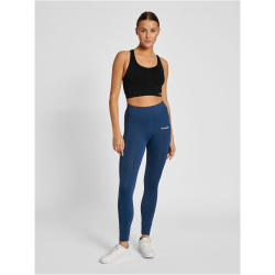 hummel hmlMT CHIPO Mid Waist Tights Damen 7954 - insignia blue XS