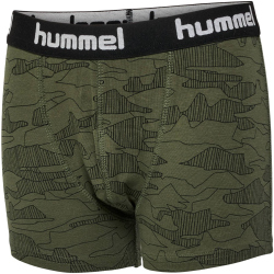 2er Pack hummel hmlNOLAN Boxershorts Jungen 6453 - olive night 122/128