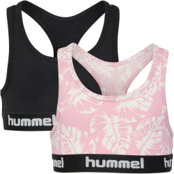 2er Pack hummel hmlCAROLINA Sport-BH Mädchen 8718 -...