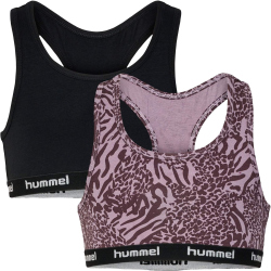 2er Pack hummel hmlCAROLINA Sport-BH Mädchen 2412 -...