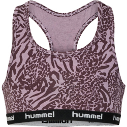 2er Pack hummel hmlCAROLINA Sport-BH M&auml;dchen 2412 - sparrow 146/152