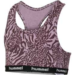 2er Pack hummel hmlCAROLINA Sport-BH M&auml;dchen 2412 - sparrow 146/152