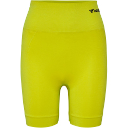hummel hmlTIF Seamless Fitness Shorts Damen 6724 - sulphur spring XS