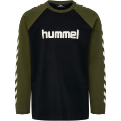 hummel hmlBOYS Langarmshirt Jungen 6453 - olive night 110