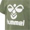 hummel hmlTRES T-Shirt Kinder 7400 - oil green 104