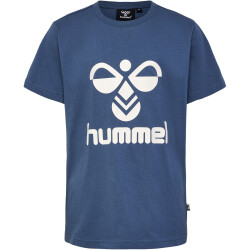 hummel hmlTRES T-Shirt Kinder 7050 - bering sea 110
