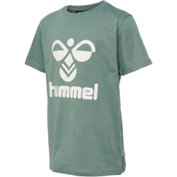 hummel hmlTRES T-Shirt Kinder 6575 - laurel wreath 164