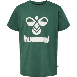 hummel hmlTRES T-Shirt Kinder 6041 - pineneedle 128