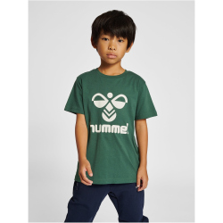 hummel hmlTRES T-Shirt Kinder 6041 - pineneedle 128