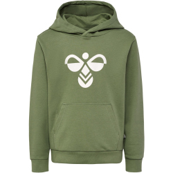 hummel hmlCUATRO Hoodie Kinder 7400 - oil green 146