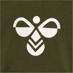 hummel hmlCUATRO Hoodie Kinder 6453 - olive night 146