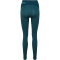 hummel hmlTE CHRISTEL Seamless Mid Waist Tights Damen 6124 - deep teal/pastel turquoise mel L