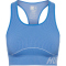 hummel hmlTE CHRISTEL Seamless Sport-Top Damen 7216 - riviera/blue bell melange XS