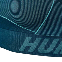hummel hmlTE CHRISTEL Seamless Sport-Top Damen 6124 - deep teal/pastel turquoise mel XS