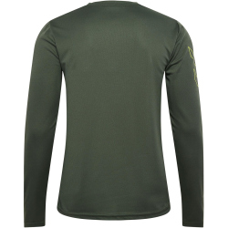 hummel hmlTE TOPAZ langarm Trainingsshirt Herren 6126 - climbing ivy L