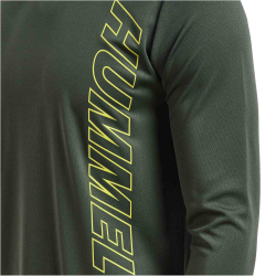 hummel hmlTE TOPAZ langarm Trainingsshirt Herren 6126 - climbing ivy L