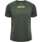 hummel hmlTE TOPAZ Mesh Fitnessshirt Herren 6126 - climbing ivy S