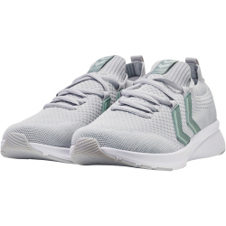 hummel Flow Seamless Sneaker 9151 - white/silt green 37