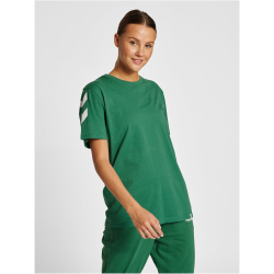 hummel hmlLEGACY Chevron T-Shirt Herren 6110 - foliage green S