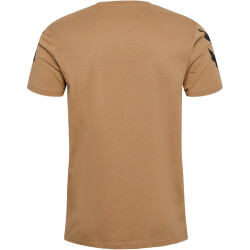 hummel hmlLEGACY Chevron T-Shirt Herren 5263 - tigers eye XS