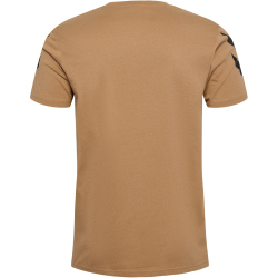 hummel hmlLEGACY Chevron T-Shirt Herren 5263 - tigers eye S