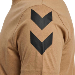 hummel hmlLEGACY Chevron T-Shirt Herren 5263 - tigers eye XL
