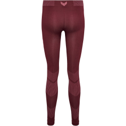 hummel First Seamless Leggings Damen 3070 - burgundy XS/S
