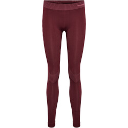 hummel First Seamless Leggings Damen 3070 - burgundy XS/S