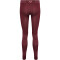 hummel First Seamless Leggings Damen 3070 - burgundy XS/S