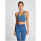 hummel hmlCLEA Seamless Sports Top 7197 - riviera/insignia blue melange XS