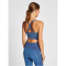 hummel hmlCLEA Seamless Sports Top 7197 - riviera/insignia blue melange XS