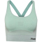 hummel hmlCLEA Seamless Sports Top 6078 - chinois geen/silt green mel M
