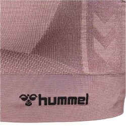 hummel hmlCLEA Seamless Sports Top 3319 - woodrose/rose taupe melange XS