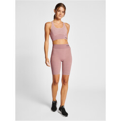 hummel hmlCLEA Seamless Sports Top 3319 - woodrose/rose taupe melange XS