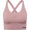hummel hmlCLEA Seamless Sports Top 3319 - woodrose/rose taupe melange XS