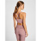 hummel hmlCLEA Seamless Sports Top 3319 - woodrose/rose taupe melange XS