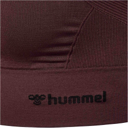 hummel hmlTIFFY Seamless Sports Top 8415 - bitter chocolate M