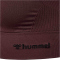 hummel hmlTIFFY Seamless Sports Top 8415 - bitter chocolate M