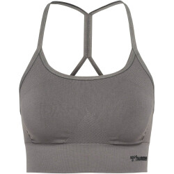 hummel hmlTIFFY Seamless Sports Top 2590 - charcoal grey S