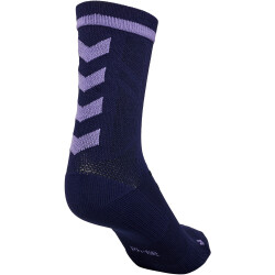 hummel Elite Indoor Socken kurz 7220 - marine/paisley purple 35-38