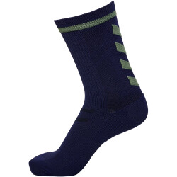 hummel Elite Indoor Socken kurz 7209 - marine/duck green...