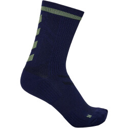 hummel Elite Indoor Socken kurz 7209 - marine/duck green...