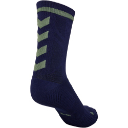 hummel Elite Indoor Socken kurz 7209 - marine/duck green 35-38