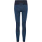 hummel hmlCLEA Seamless Mid-Waist Leggings Damen 7955 - insignia blue melange XS
