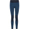 hummel hmlCLEA Seamless Mid-Waist Leggings Damen 7955 - insignia blue melange XS