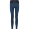 hummel hmlCLEA Seamless Mid-Waist Leggings Damen 7955 - insignia blue melange L