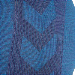 hummel hmlCLEA Seamless Mid-Waist Leggings Damen 7197 - riviera/insignia blue melange L