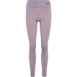 hummel hmlCLEA Seamless Mid-Waist Leggings Damen 3318 - nirvana melange S